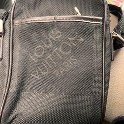 Louis Vuitton Damier Jean Mini Citadin Shoulder Bag Pochette Noir Black!