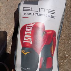 EVERLAST PROSTYLE ELITE V2 TRAIN6 BOXING GLOVES 140Z RED SPARRING ,  HEAVY BAG 