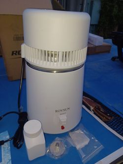 water distilling machine.