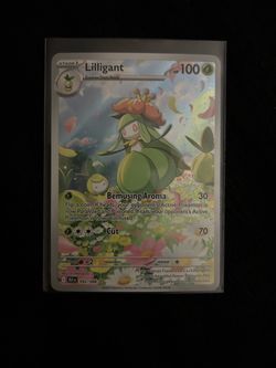 Lilligant IR Pokemon card