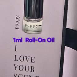 1ml riddle POPPY Roll-On Fragrance Oil Sample Size 