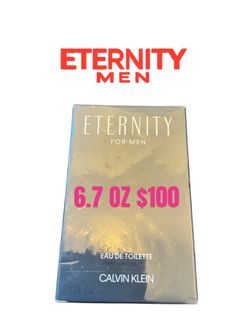 ETERNITY FOR MEN 💯 ORIGINAL 6.7 Oz ❤️❤️❤️FIRM PRICE 