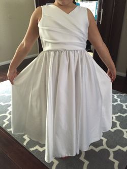 White girls dress