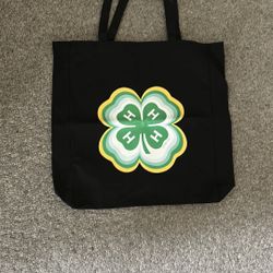 NEW 4H 18 USC 707 Black Tote Bag