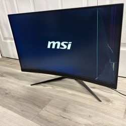 27” MSI 165Hz Gaming monitor ( FOR PARTS)
