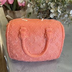 Decorative Large Handbag Candle 