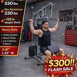 FULL HOME GYM – ALL-IN-ONE MACHINE