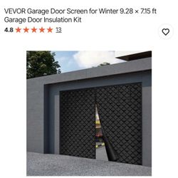 VEVOR Garage Door Screen for Winter