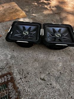 Kicker L7 series subwoofers