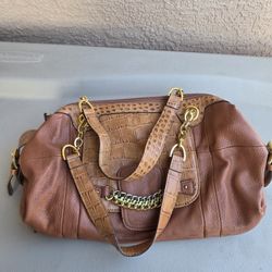 Woman's purse/ brown handbag/ 