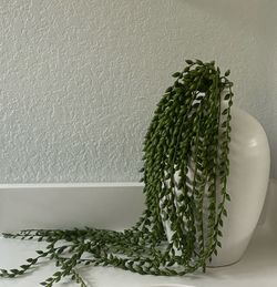 Large Modern Vase w/ faux Succulent