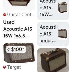 Guitar Amplifier A15 