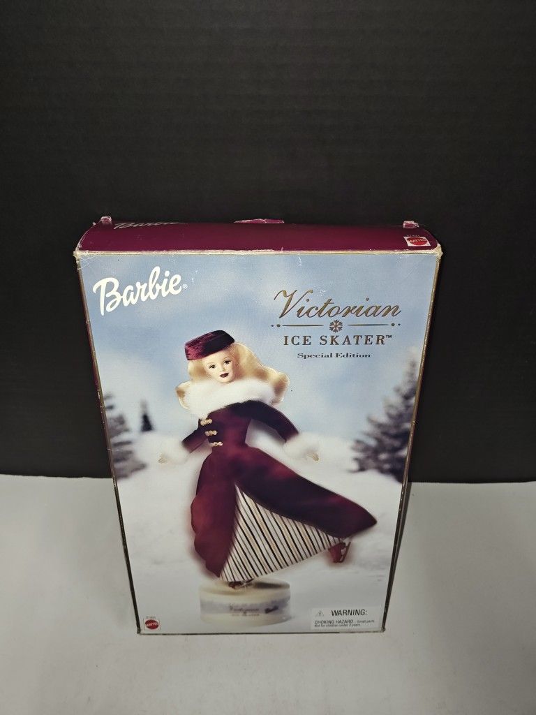 Mattel Vintage Barbie Victorian Ice Skater Special Edition Collectible Doll Toy