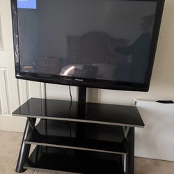 Entertainment Center With 55 Inch Tv 