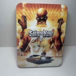 Saints Row 2 COLLECTORS EDITION TIN Tin Only no game. PlayStation 