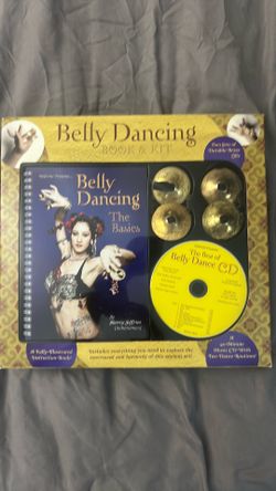 Belly dancing book and cd kit.