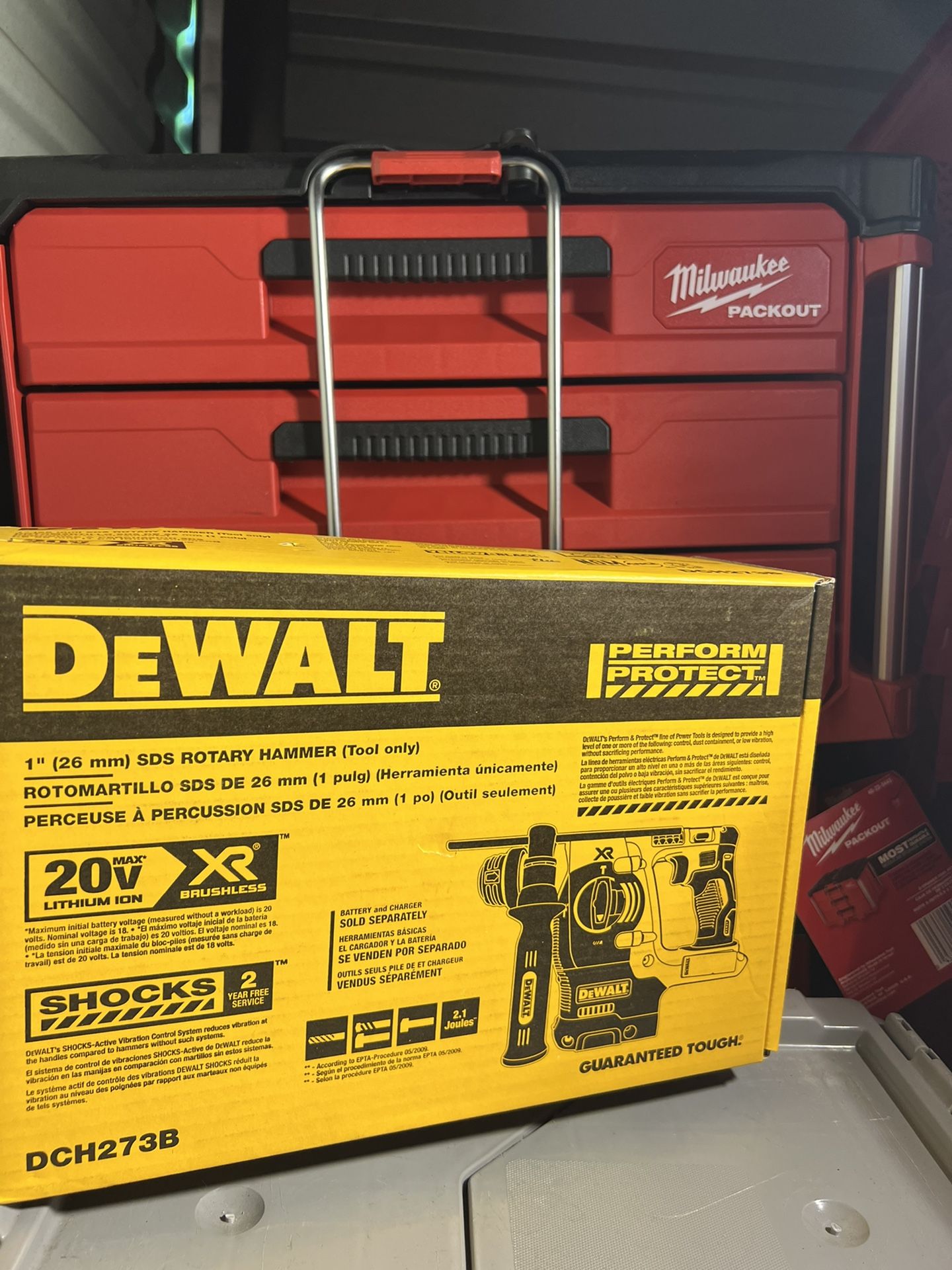 Dewalt Xr SDS Rotary Hammer Tool Only New Nuevo