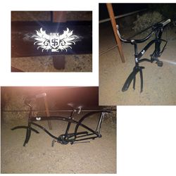 Vintage SIKK Inc Stretch Cruiser Bicycle Project Bike – Rare Chopper Cruiser