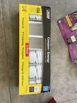 Feit Electric Energy-Saving Bulbs 6-Pack