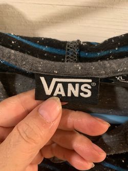 Vans Men’s/Women’s XL Striped Hoodie Long Sleeve Shirt