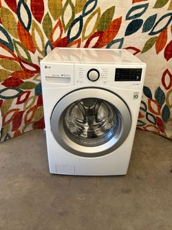 LG washer laundry