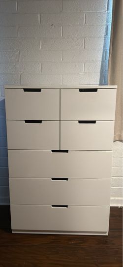 IKEA White 7-Drawer Dresser
