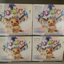 Pokemon Prismatic Evolutions ETBs