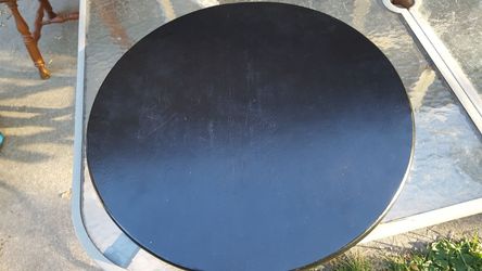 Solid oak lazy Susan