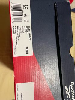 Reebok shoes, size 12 and color white