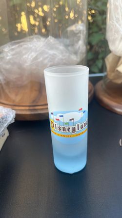 Disneyland Park & Hotel Entrance Frosted Shot Glass