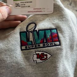 Super Bowl LVII Kansas City Chiefs Hoodie - 2XL|Brand New