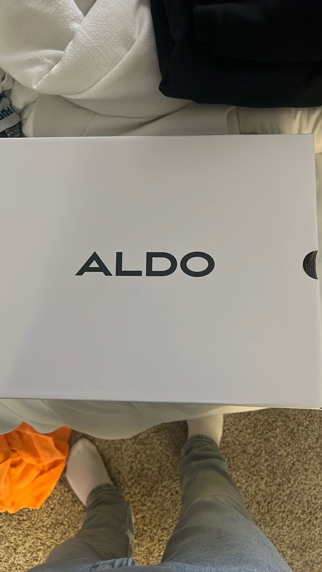 Brand New Aldo Prelimos Black Boots – Size 9