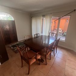 Original Thomasville Chair Company Table And 6 Chairs