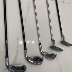 Junior Unisex Golf Clubs And Bag