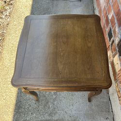 Solid Wood End table