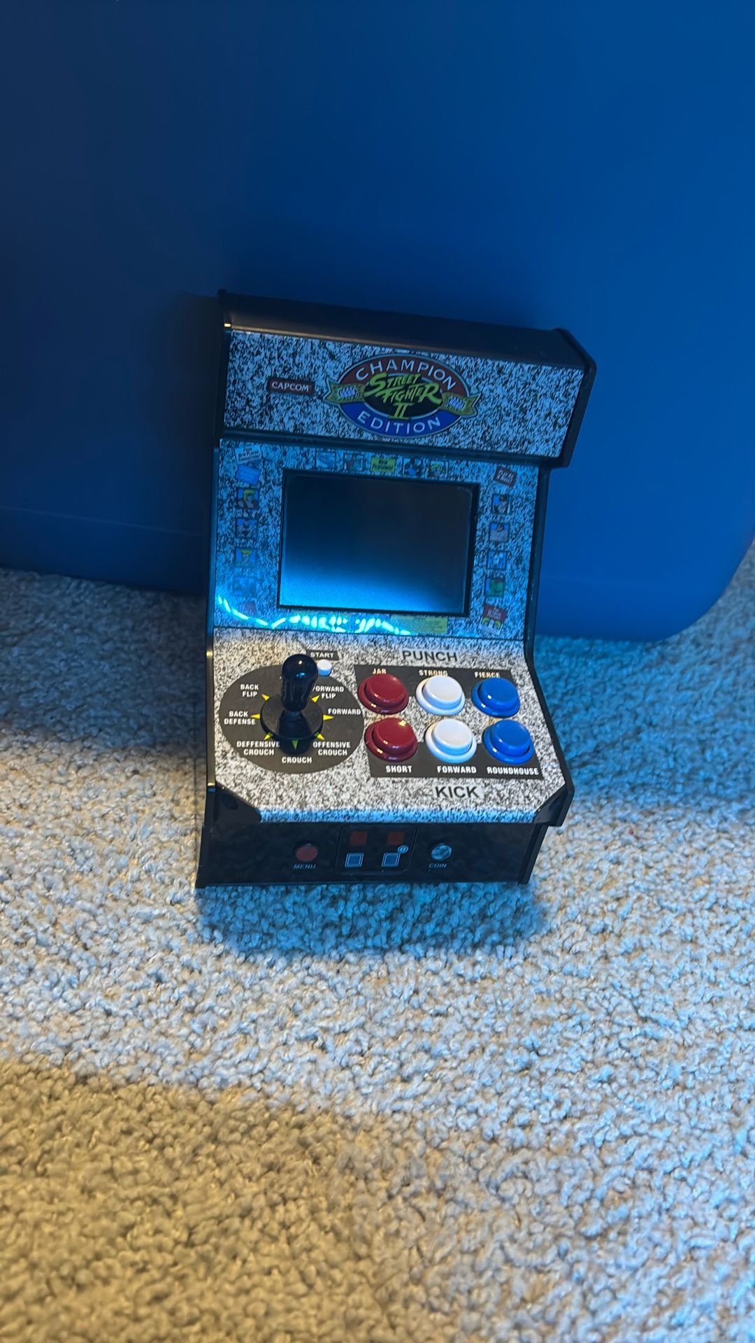 Champion Edition: Street Fighter Mini Arcade Machine