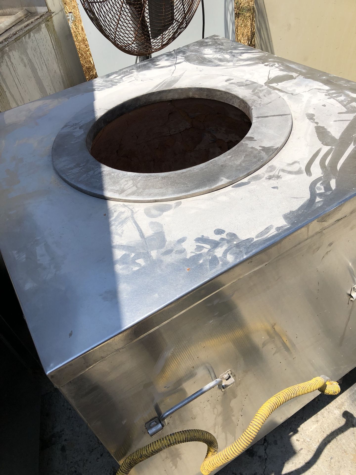 Used commercial Shahi Tandoor gas clay oven