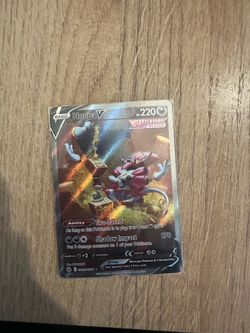 Pokemon Hoopa V Crown Zenith card
