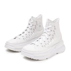 White High Top Platform Converse