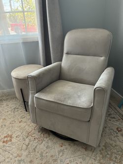 Rocker & Ottoman with Storage