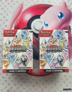 Pokémon Prismatic Evolutions Booster Bundle x2 / Trade for 30th Celebration ETB