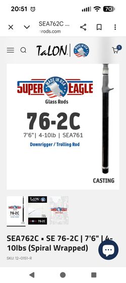 Talon Kokanee Rod