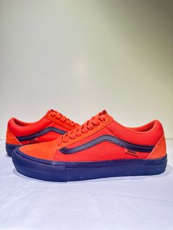 Vans Old Skool Pro Orange - Men 6.5 / Women 8