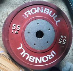 Ironbull 55lb Competition bumper plates