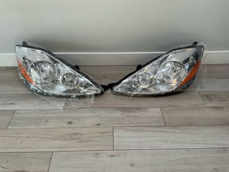 Pair of car headlights Toyota sienna 2006-2010