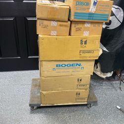 🎛️ Professional Audio Amplifiers – Brand New in Box (TOA & BOOGEN) 🎶