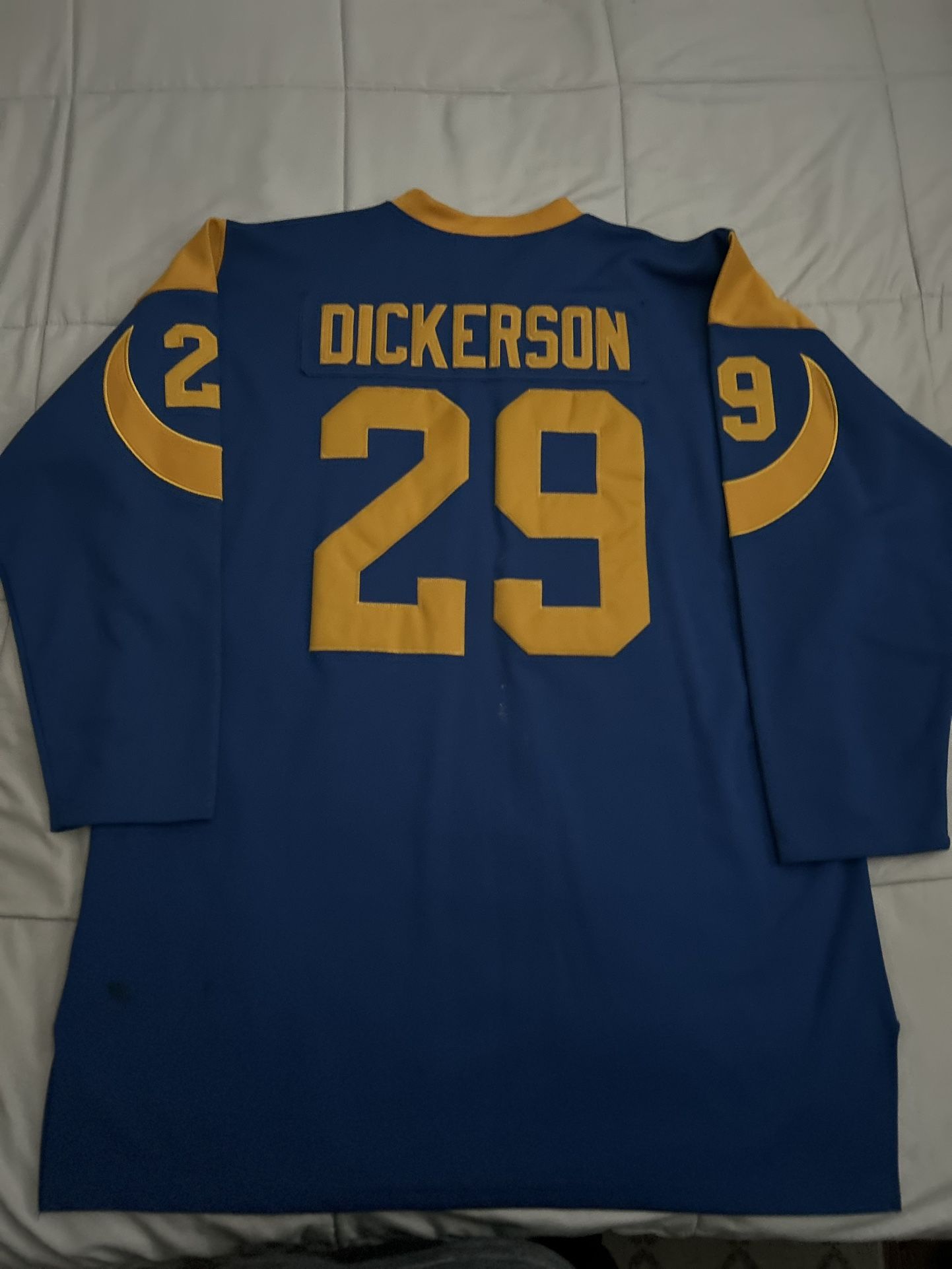 Size 54 : Mitchell & Ness Los Angeles Rams Eric Dickerson Throwback Jersey