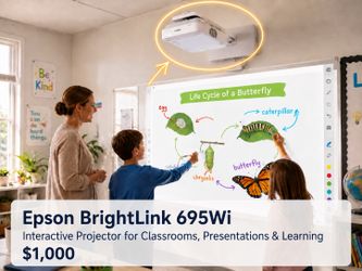 Epson BrightLink 695Wi Interactive Projector