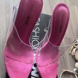 Pink Heels Fashion Nova
