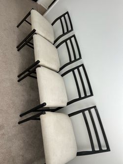 Pottery barn, chairs used!